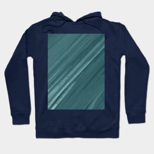 Acrylic brush strokes - grayish green Hoodie